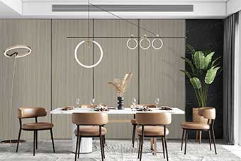 临夏轻奢风格-餐厅