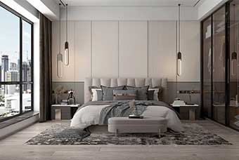 临夏现代风格-卧室