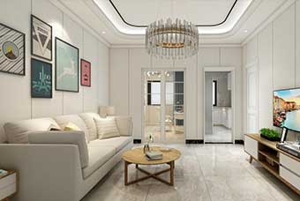 临夏现代风格-客厅