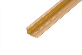 临夏航空纤维墙咔铝合金边条（钛金氧化）