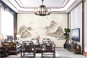 临夏森佰汇航空纤维墙咔(巴山蜀水)