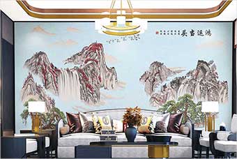 临夏森佰汇航空纤维墙咔(鸿运当头)